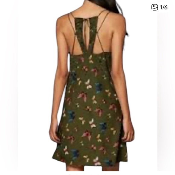 Abercrombie and Fitch Y2K Butterfly Print Slip Dress - Picture 5 of 5